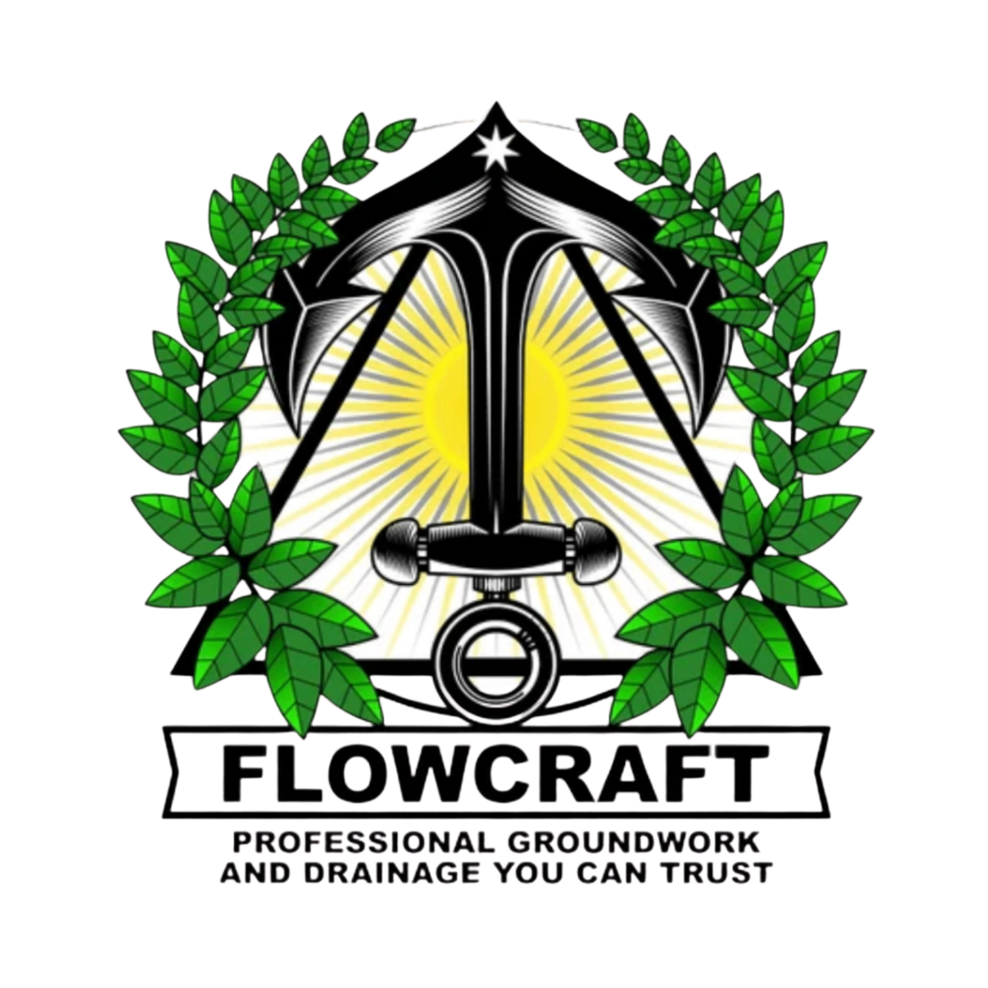Flowcraft Groundworks logo